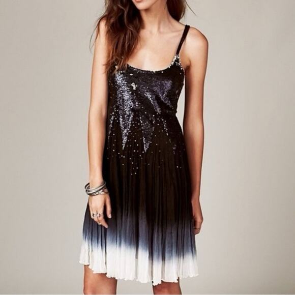 Free People Daydream Supernova Ombre Sequin Dress - Picture 1 of 7